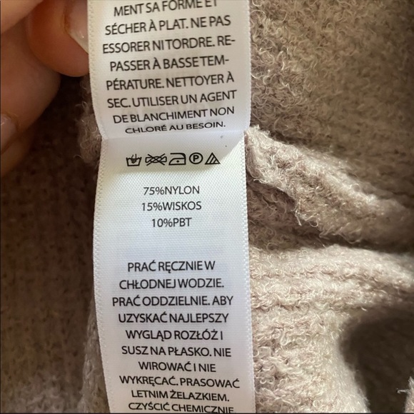 NWT Joie Cardigan Ribbed Balloon Sleeves Purple XL - Picture 5 of 8